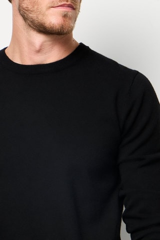 Camisola em caxemira - Preto