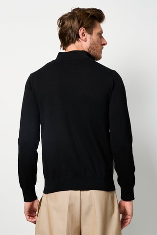 Camisola em caxemira - Preto