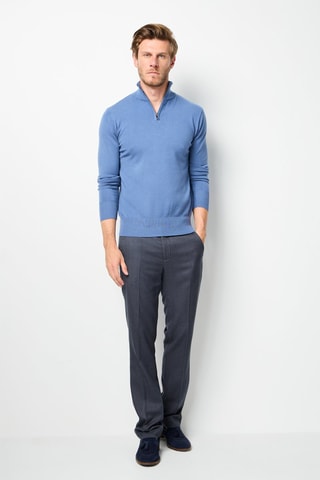 Kasjmier Trui - Blauw