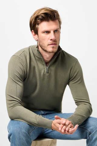 Kasjmier Trui - Groen