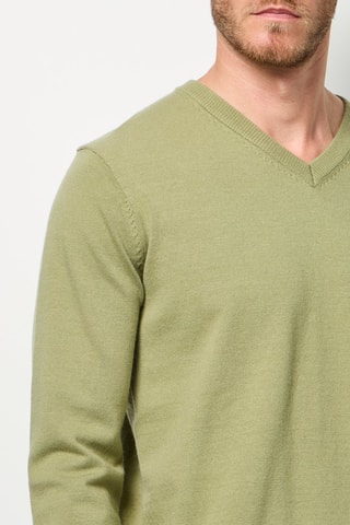 Camisola em caxemira - Verde