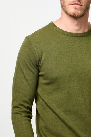 Camisola em caxemira - Verde