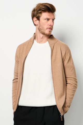 Kasjmier Vest - Beige