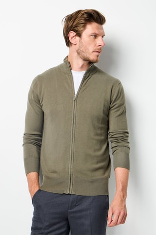 Kasjmier Vest - Groen