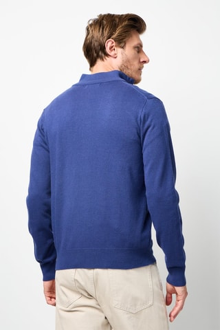 Kasjmier Vest - Blauw