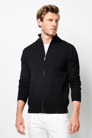 Kasjmier Vest - Zwart
