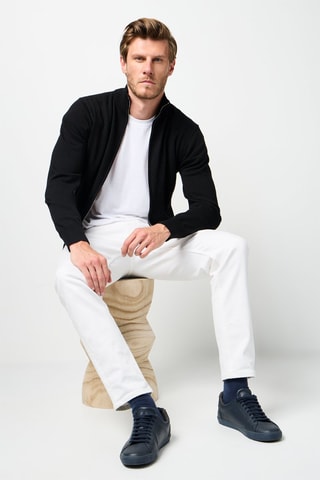 Kasjmier Vest - Zwart