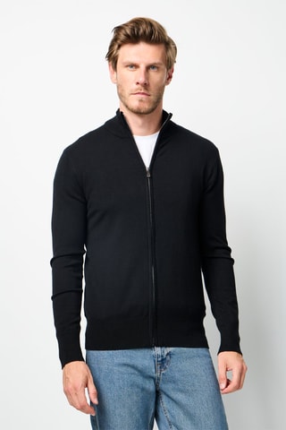 Kasjmier Vest - Zwart