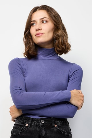 Zijden Bodysuit - Blauw