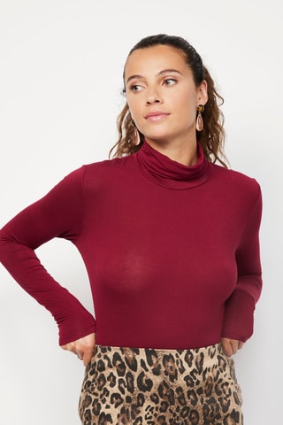 Ondertrui Bordeauxrood