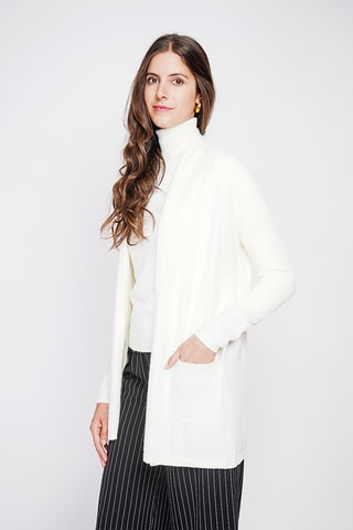 Lang Vest - Wit