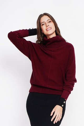 Trui - Bordeauxrood