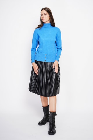 Oversized trui - Blauw