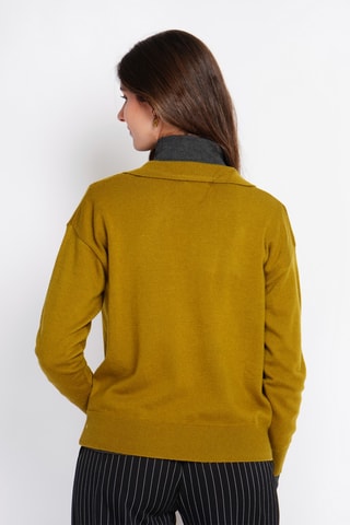Camisola oversize - Mostarda