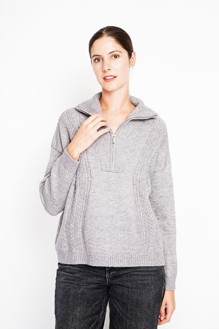 Oversized trui - Grijs