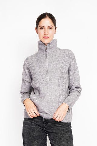 Oversized trui - Grijs