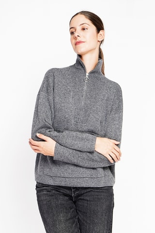 Oversized trui - Grijs
