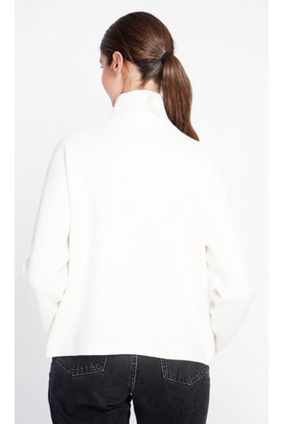 Oversized trui - Wit