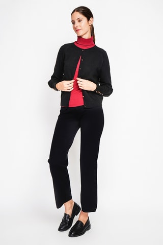 Oversized vest - Zwart