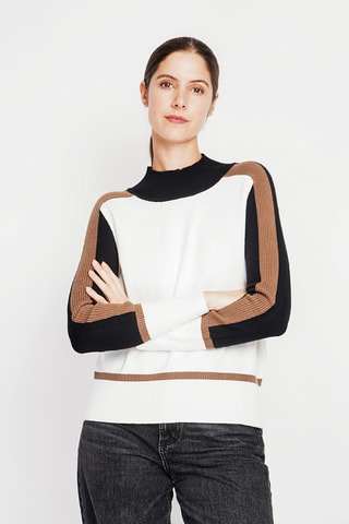 Oversized trui - Wit