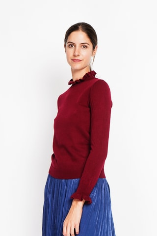 Trui - Bordeauxrood