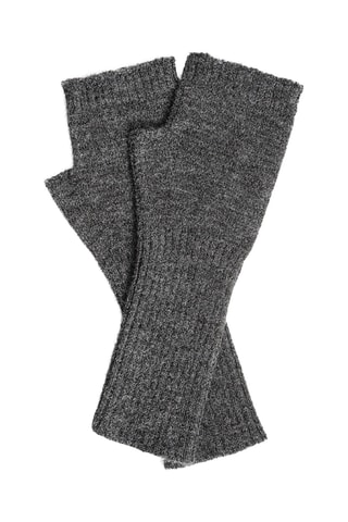 Vingerloze Handschoenen Grijs