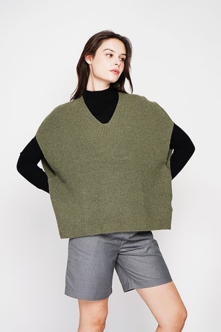 Oversized trui - Kaki