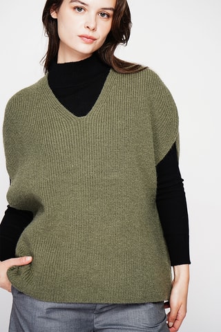 Oversized trui - Kaki