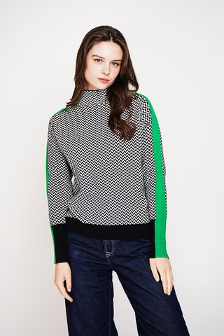 Camisola oversize - Preto