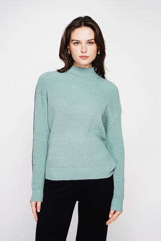 Pull oversize - Vert d'eau