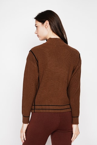 Pull oversize - Marron