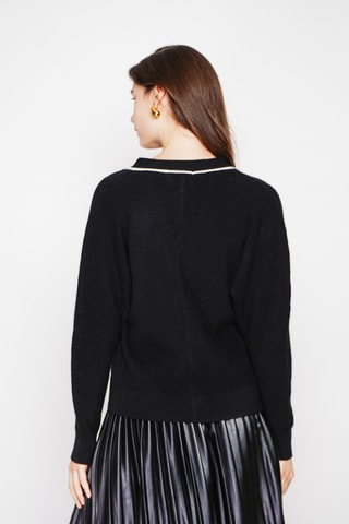 Camisola oversize - Preto