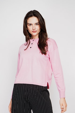 Camisola oversize - Rosa