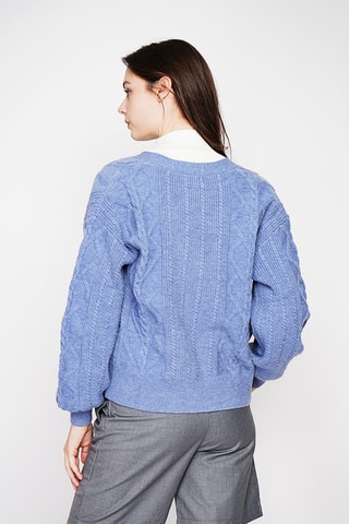Oversized vest - Blauw
