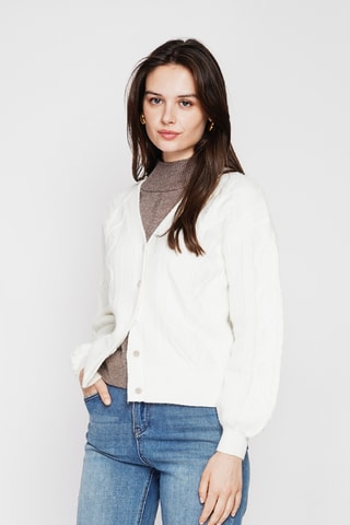 Oversized vest - Wit