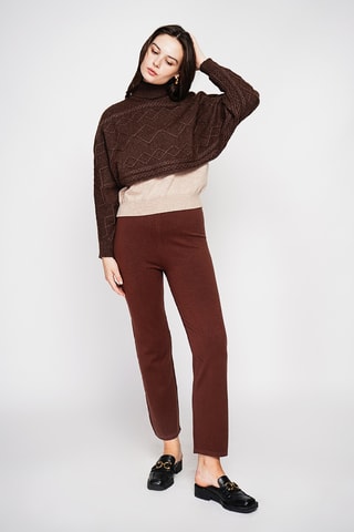 Pull court - Marron