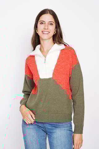 Pull oversize - Kaki
