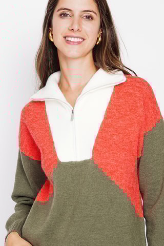 Pull oversize - Kaki