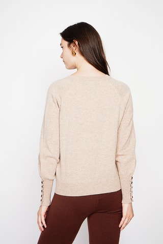 Oversized trui - Beige