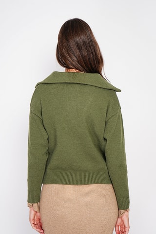 Oversized vest - Kaki