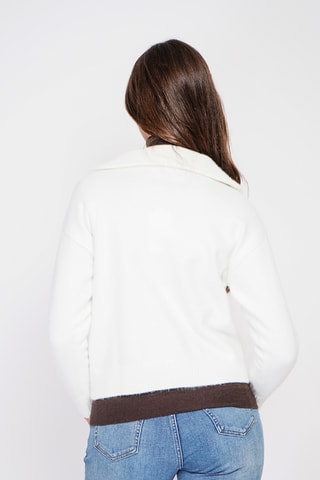 Oversized vest - Wit