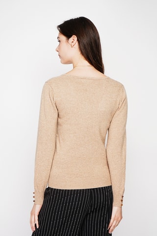 Trui - Gemêleerd Beige
