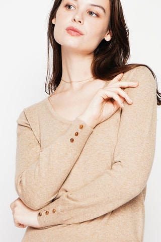 Trui - Gemêleerd Beige