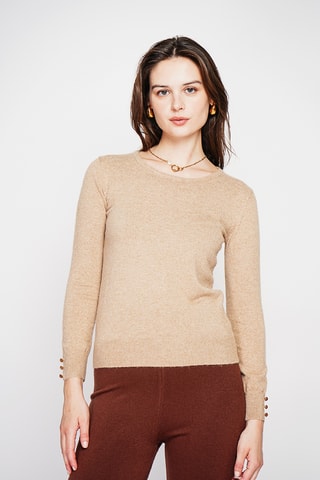 Camisola - Bege­mesclado