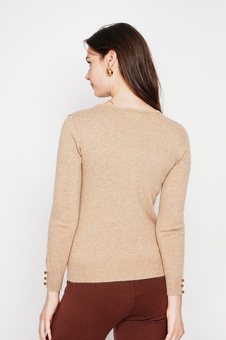 Camisola - Bege­mesclado