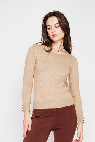 Camisola - Bege­mesclado