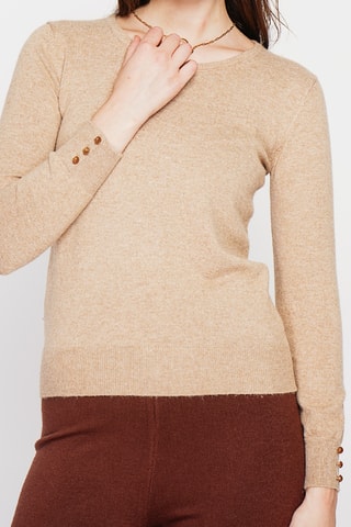 Camisola - Bege­mesclado