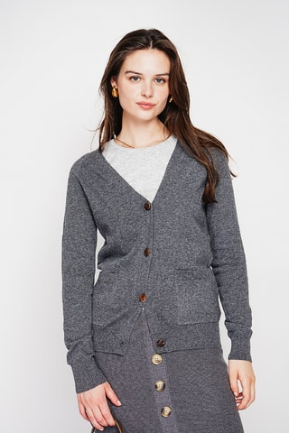 Oversized vest - Grijs