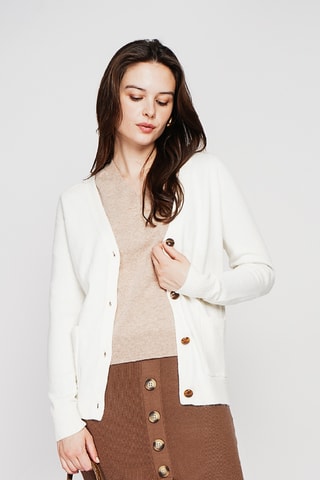 Oversized vest - Wit