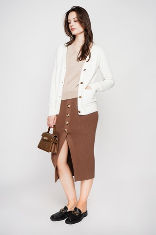 Oversized vest - Wit